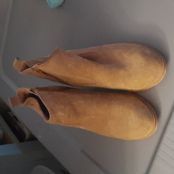 Pegabo genuine suede ankle boots size 7.5 - Picture 4 of 7